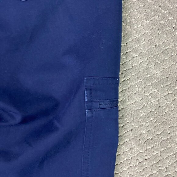 Figs Zamora Scrub Pants Womens XS Petite Blue Joggers Drawstrings XSP W18SW2005P - Picture 5 of 14
